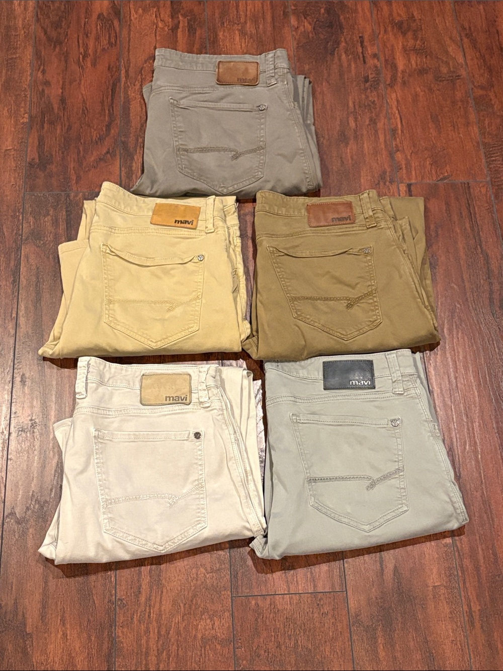 Mavi Men's Chinos 36x32 5 pair